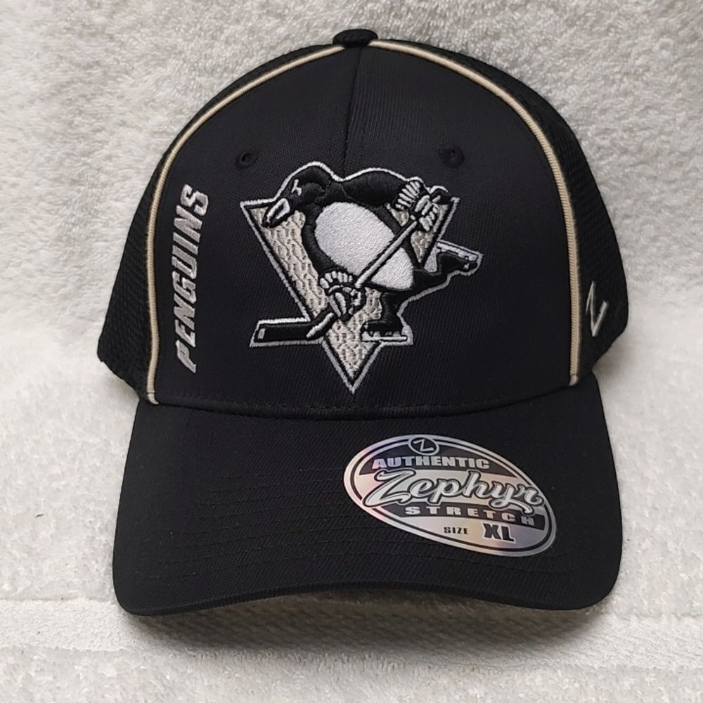 Zephyr Pittsburgh Penguins Scuba XL Stretchfit Hat - New